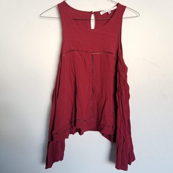 Lovers + Friends Cloud Break Cold Shoulder Top Med - Picture 3 of 14